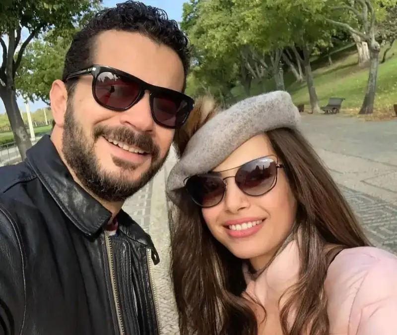 حقيقة انفصال شريف سلامة عن داليا مصطفى