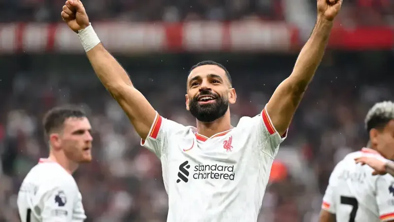 محمد صلاح لاعب ليفربول الإنجليزي
