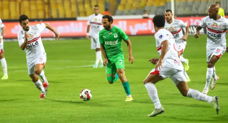 الزمالك ضد المصري