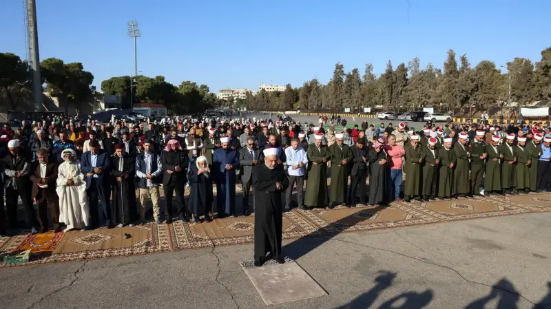 صلاة الاستسقاء في الأردن
