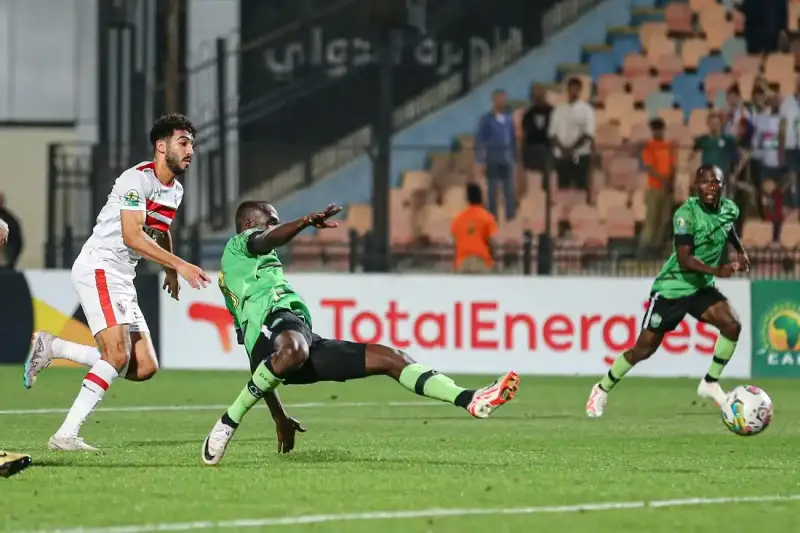 الزمالك ضد black bulls
