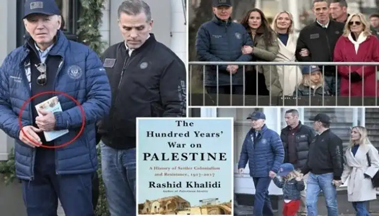 بايدن وكتاب حرب المائة عام على فلسطين