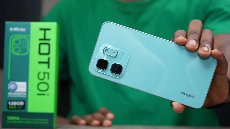 عيوب هاتفInfinix Hot 50i