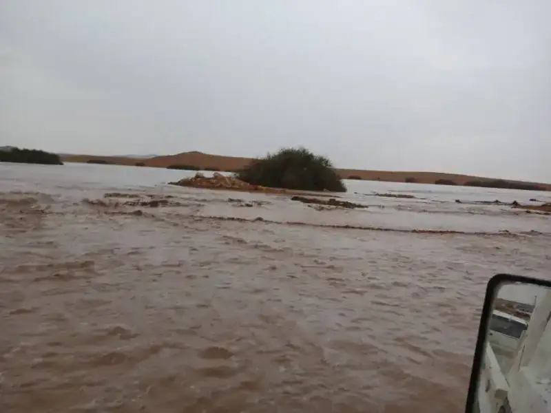 السيول تجتاح غرب ليبيا