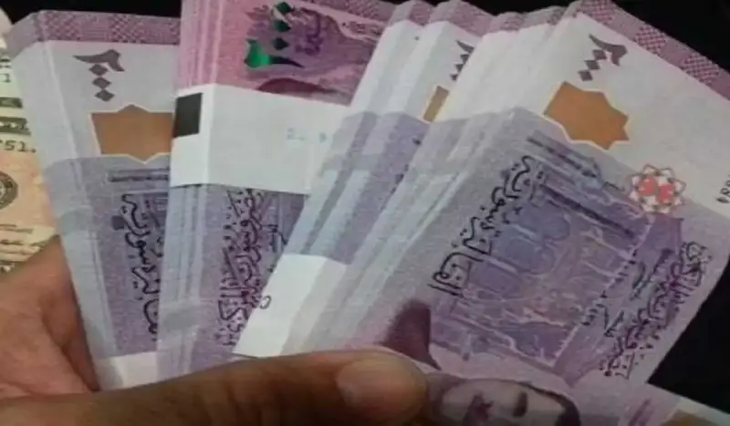 سعر الليرة السورية