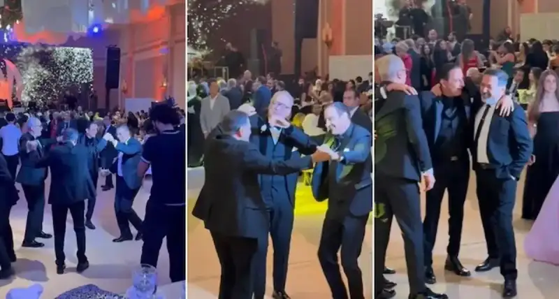 زفاف ابنة تامر أمين