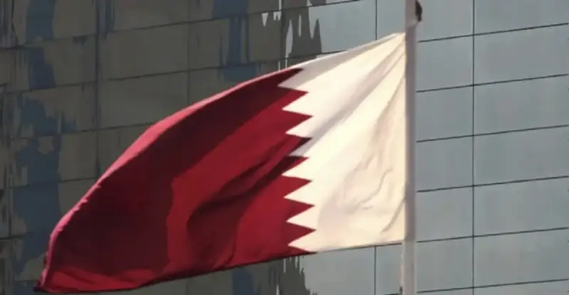 العلم القطري
