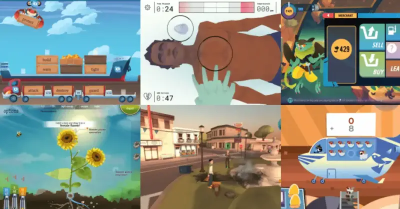 ألعاب فيديو تعليمية