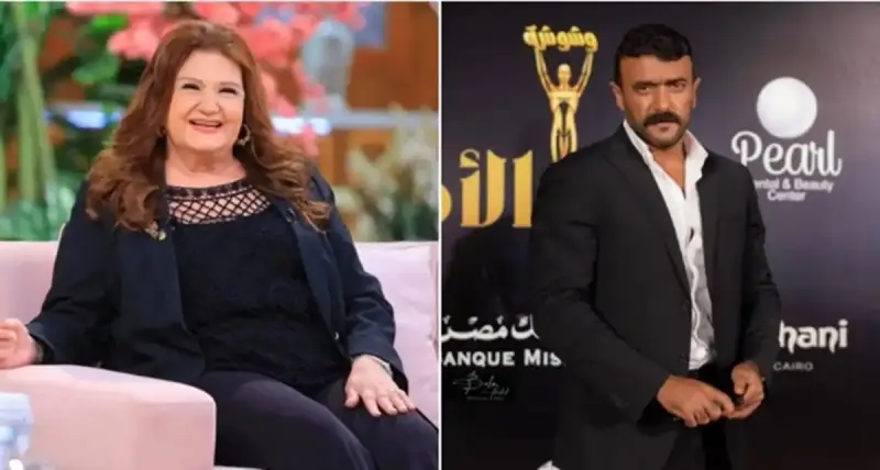 ميمي جمال وأحمد العوضي