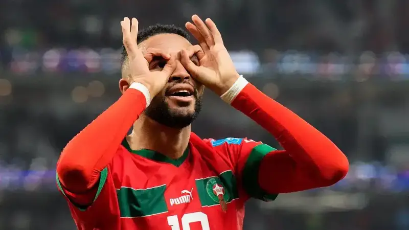 المهاجم المغربي يوسف النصيري