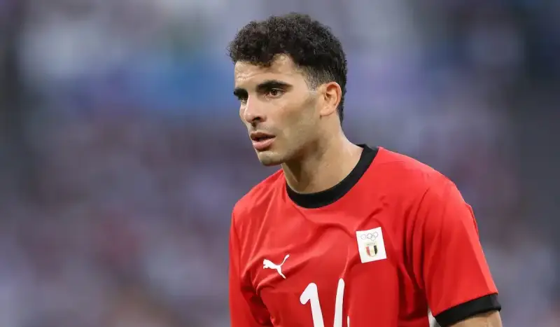 لاعب الزمالك المصري أحمد زيزو