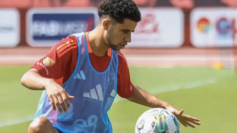 رضا سليم لاعب الأهلي المصري