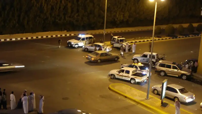 أحد الشوارع في السعودية