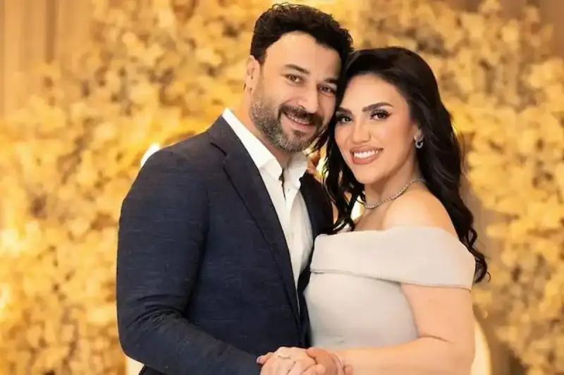 ابناء مي فاروق يشعلون الانستجرام بوصلة رقص معها في حفل زفافها