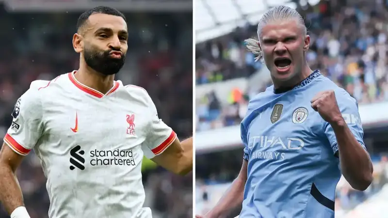 محمد صلاح وهالاند