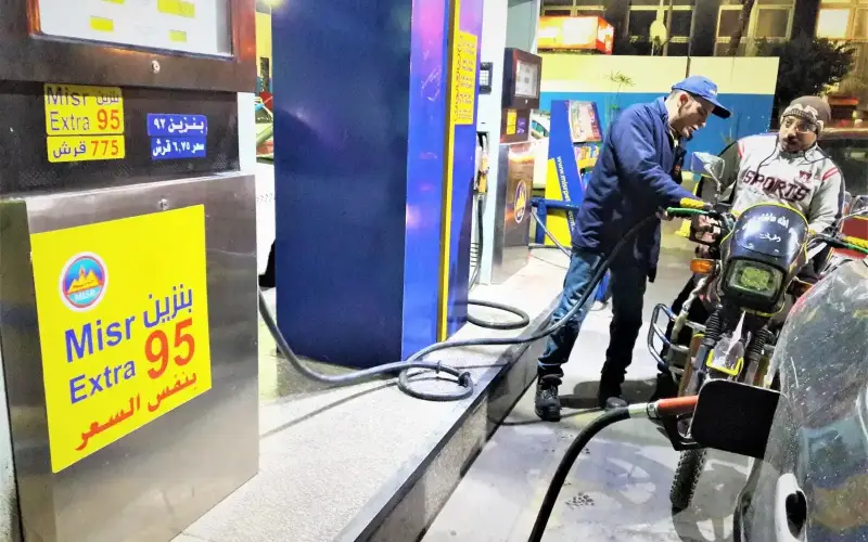 محطات البنزين في مصر