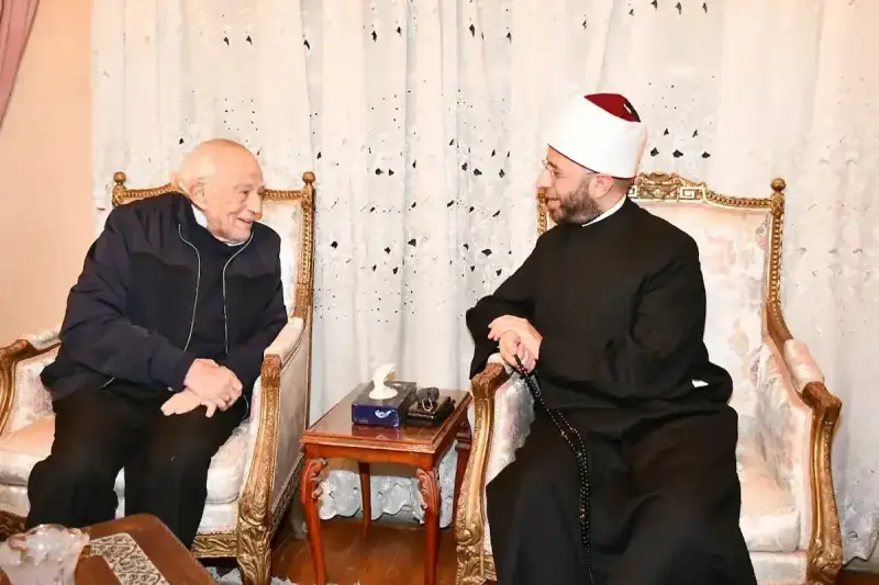 رشوان توفيق ووزير الأوقاف