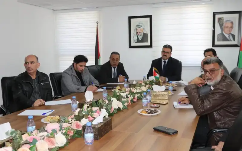 اجتماع لجنة المشروع الأوروبي لدعم المزارعين