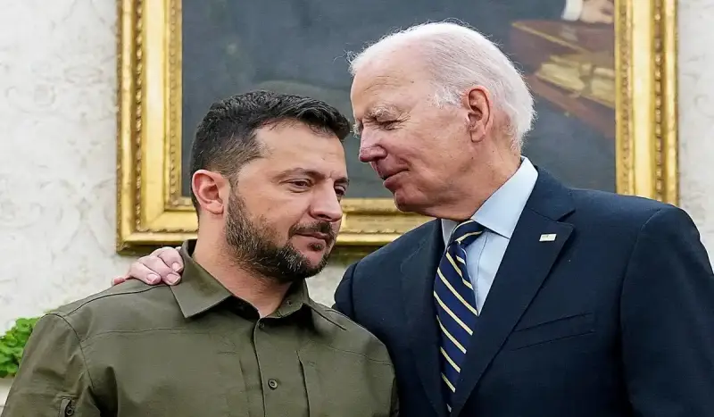بايدن وزيلينسكي