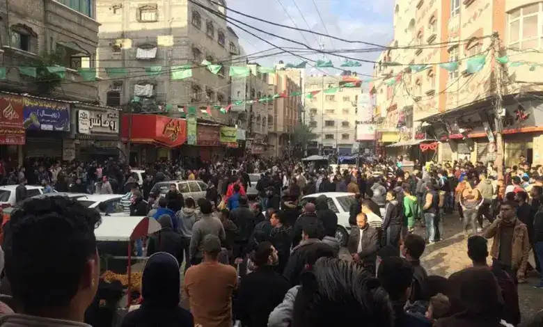 تحرك احتجاجي في غزة