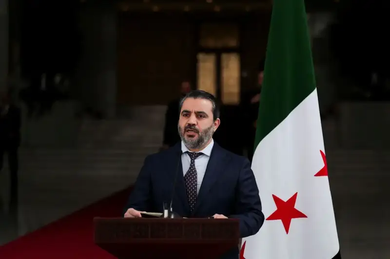 وزير الخارجية السوري أسعد الشيباني