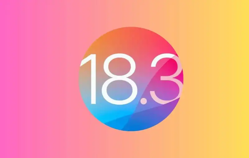 نظام  iOS 18.3