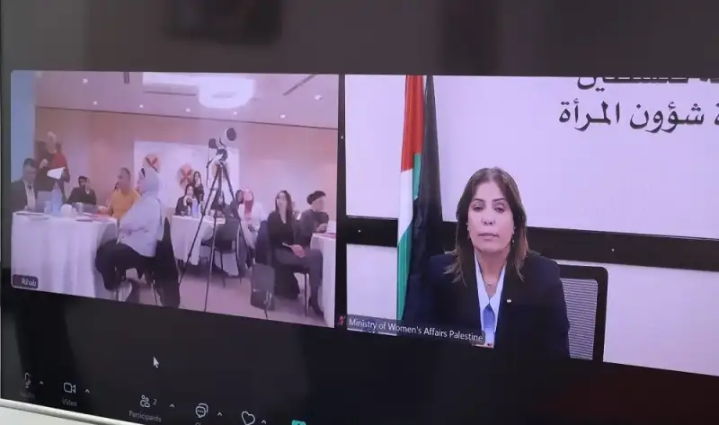 وزيرة شؤون المرأة الفلسطينية