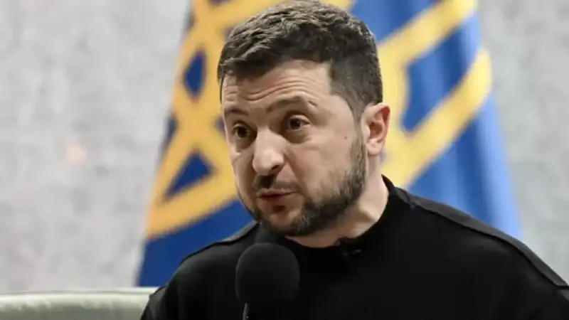 الرئيس الأوكراني فولوديمير زيلينسكي