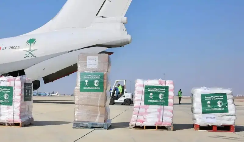 الطائرة الإغاثية السعودية