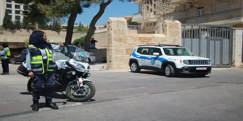 شرطة المرور الفلسطينية