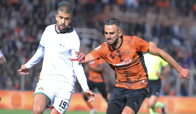 نهضة بركان ضد الجيش الملكي