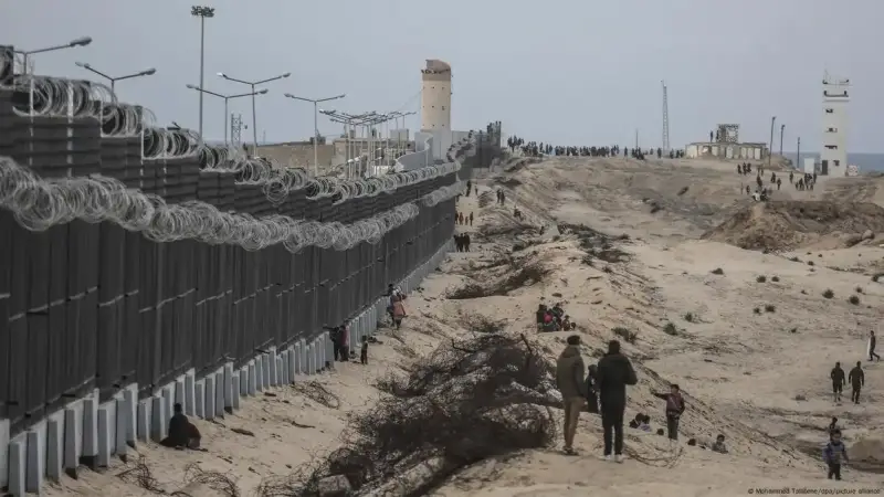 الجانب الفلسطيني من معبر رفح
