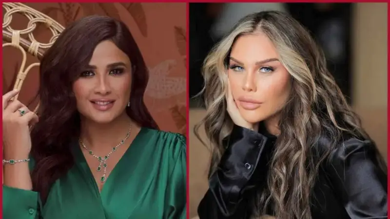 ياسمين عبد العزيز ونيكول سابا
