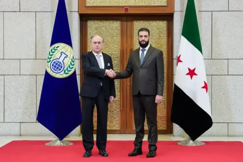 حظر الأسلحة الكيميائية في سوريا