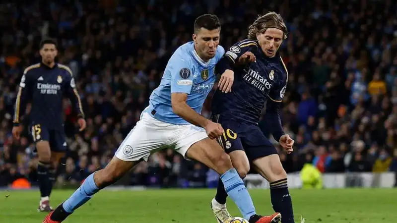 مانشستر سيتي وريال مدريد