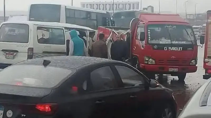 حادث طريق الإسكندرية الصحراوي اليوم