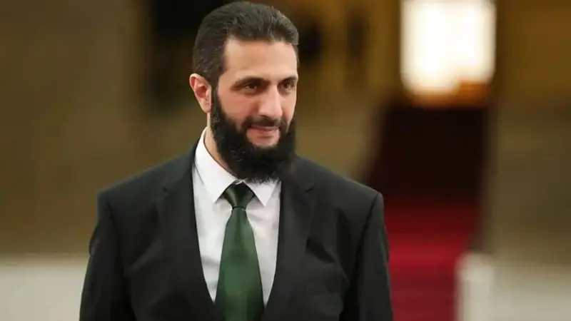 الرئيس السوري الانتقالي أحمد الشرع