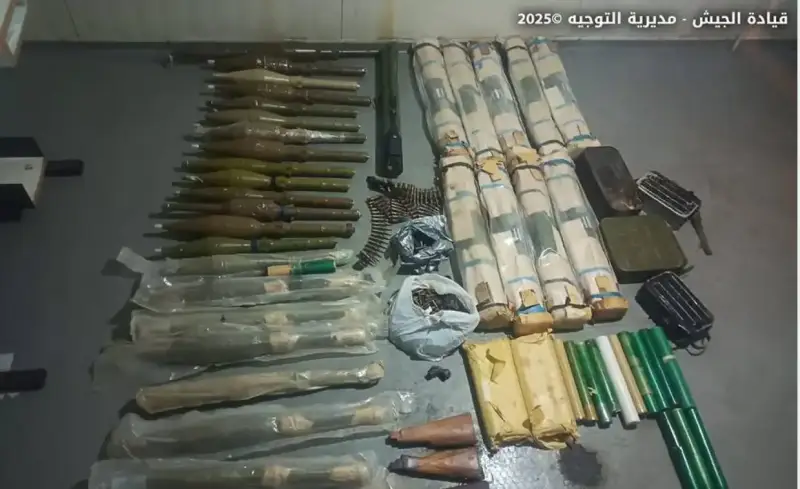 جانب من المضبوطات