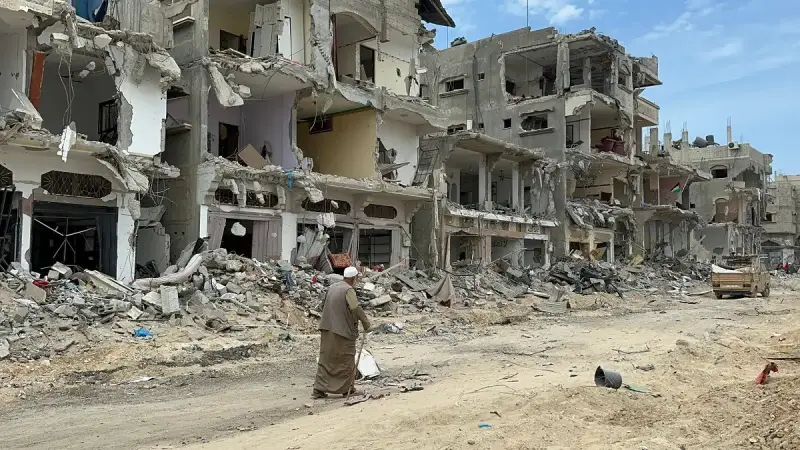 تدمير مباني قطاع غزة