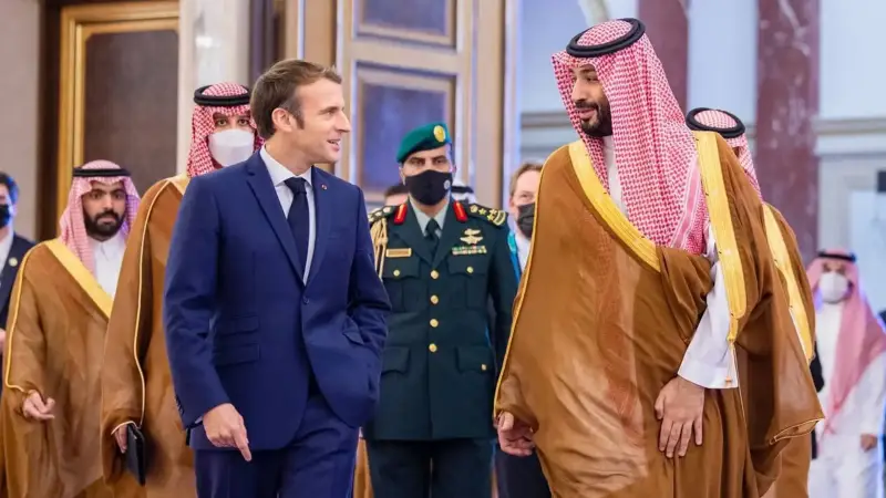 بن سلمان ماكرون