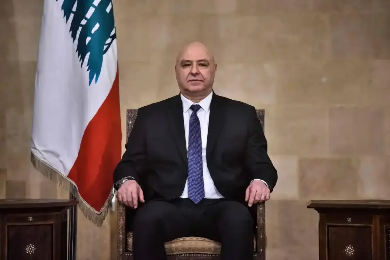الرئيس اللبناني جوزيف عون