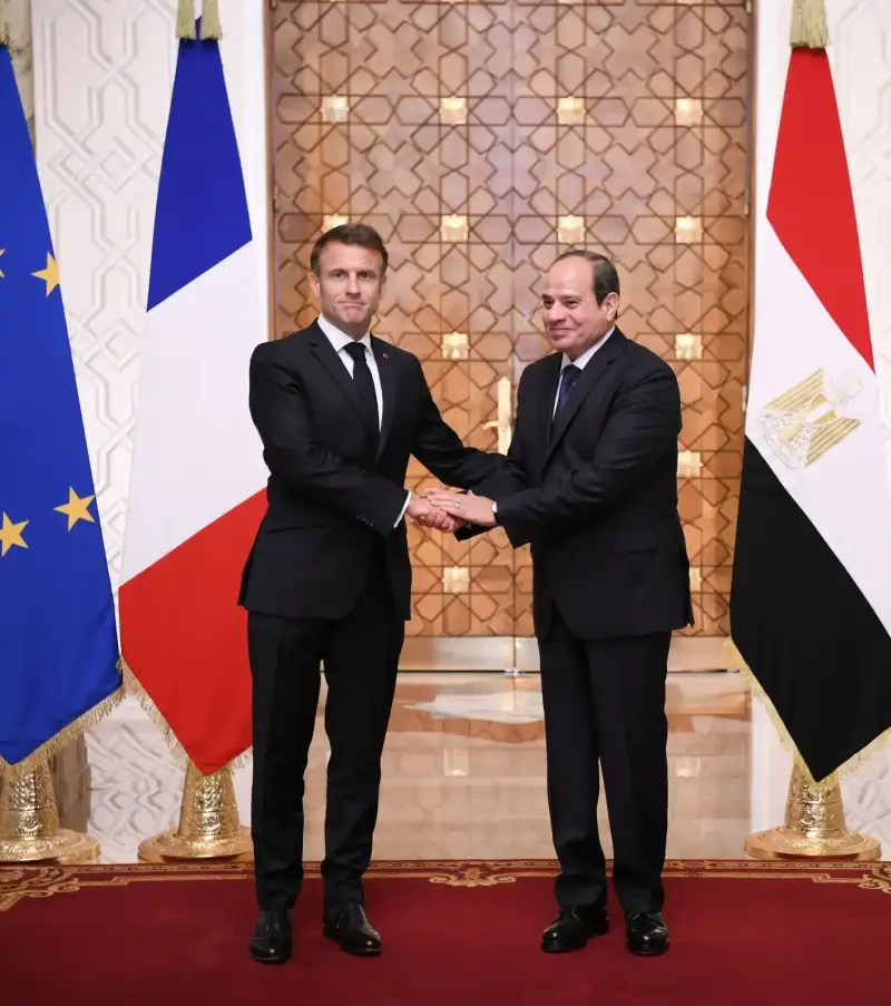 السيسي وماكرون