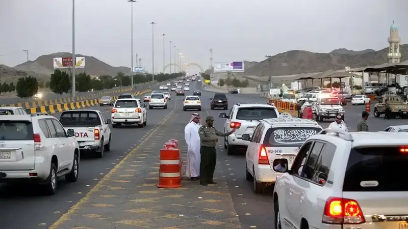 أحد الشوارع السعودية