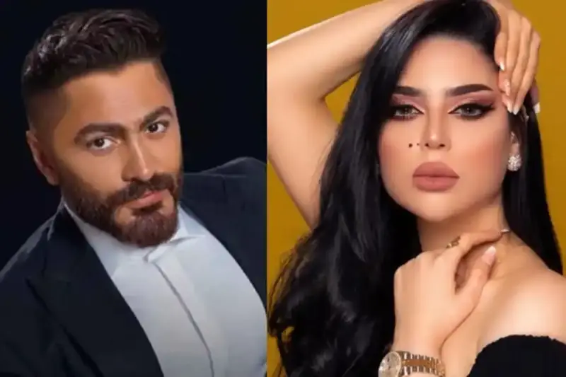 زواج جليلة المغربية وتامر حسني