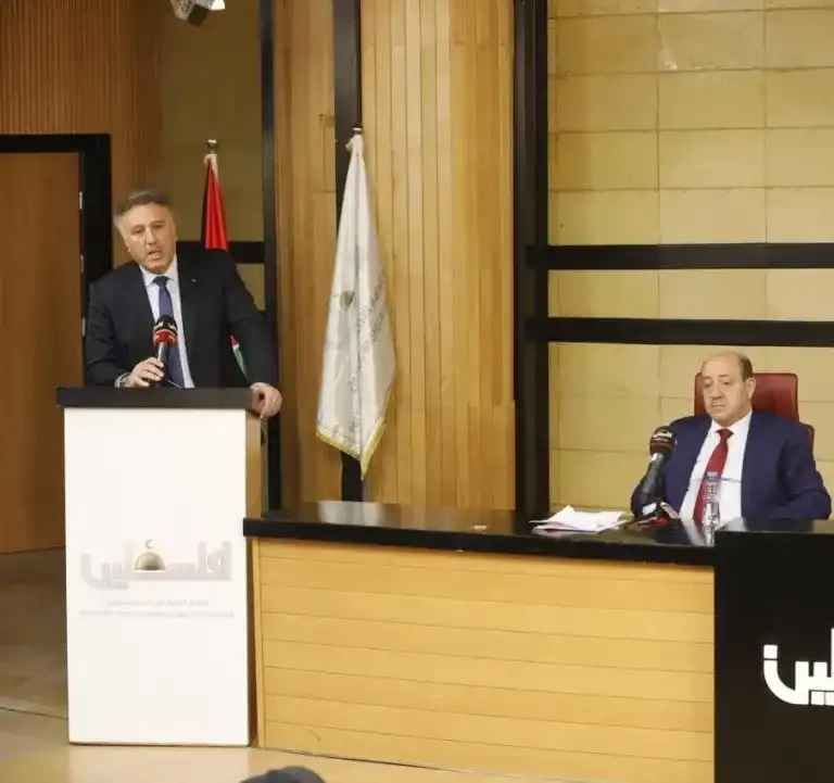 الوزيران عساف وأبو زيد
