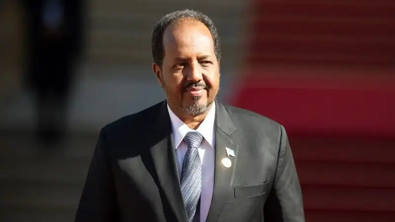 الرئيس الصومالي حسن شيخ محمود
