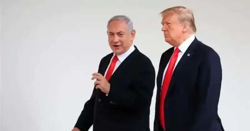 الرئيس الأمريكي دونالد ترامب وبنيامين نتنياهو