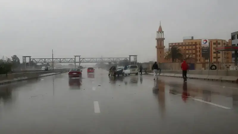 المنخفض الجوي في مصر