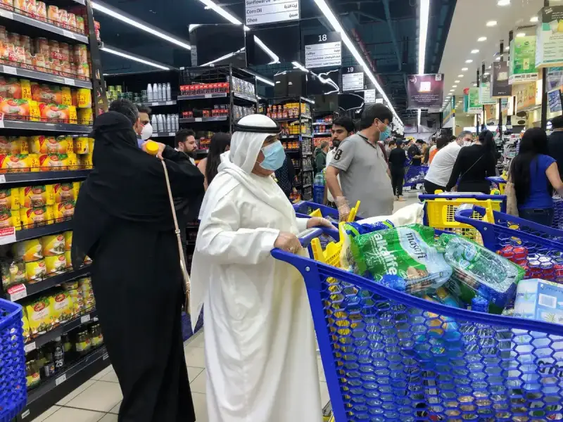 أحد الأسواق في الإمارات