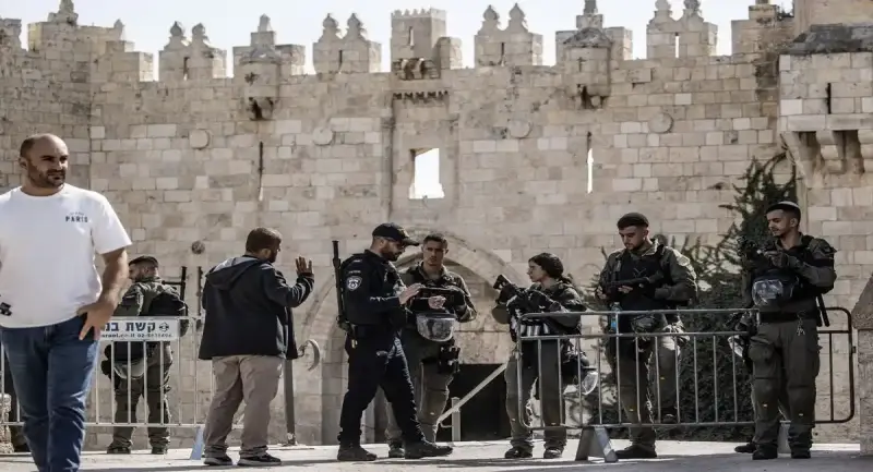 القوات الإسرائيلية في القدس
